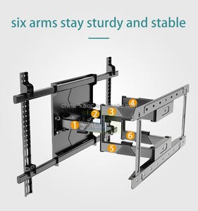 KALOC H11 supporto per televisione a parete <span class=keywords><strong>braccio</strong></span> <span class=keywords><strong>lungo</strong></span> mobile mobile supporto per <span class=keywords><strong>Tv</strong></span> a parete 140kg/308lbs supporto per <span class=keywords><strong>Tv</strong></span> Full Motion 100 pollici - Product Image 3