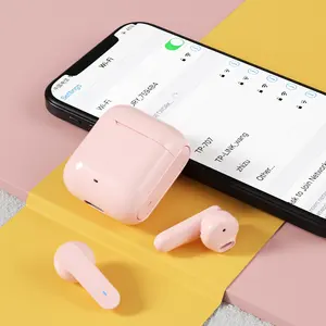 Auriculares inalámbricos TWS con estuche de carga de 260 mAh 16 horas de tiempo total de música Mini auricular pequeño y portátil - Product Image 1