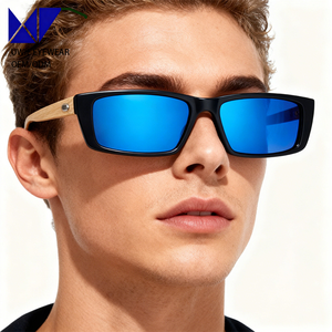 Modèle UWIE1053 Taille 26-20-142 Cadre carré en PC polarisé de qualité supérieure Bois <span class=keywords><strong>exotique</strong></span> |   Édition de luxe |   Objectif TAC |   Vision nocturne - Product Image 2