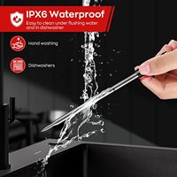 Thermomètre à viande intelligent sans fil SEB Accessories avec deux sondes, alertes intelligentes Bluetooth et Wi-Fi pour barbecue, grillades