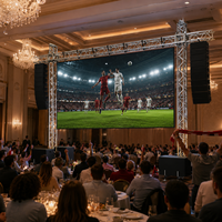 Estructura Modular Resistente de Aleación de Aluminio para Pantallas LED de Fútbol y Eventos Deportivos, con Capacidad de Carga de 200 kg para Transmisiones en Vivo