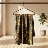 Tissu sergé camouflage numérique imprimé 65% polyester/35% coton, 151 cm, pour uniforme de jeu CS