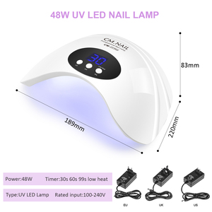 Cmnail โคมไฟตั้งโต๊ะปรับได้โคมไฟเล็บ LED แบบสะท้อนแสงเครื่องเป่าเล็บสำหรับทาเล็บเป็นประจำ - Product Image 3