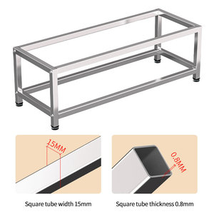 ชั้นวางเครื่องปรุงยงคัง 16 แถว แบบแบนสี่เหลี่ยมพร้อมฝาปิด ป้องกันแบคทีเรีย กันความชื้น สำหรับร้านชานม ชั้นวางแบบระบายน้ำ - Product Image 3