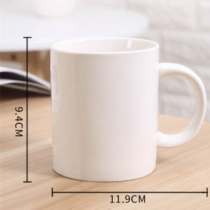 Tazze da tè per caffè tazze classiche bianche in porcellana Fine Bone China Logo tazze semplici <span class=keywords><strong>personalizzate</strong></span> in ceramica per la <span class=keywords><strong>stampa</strong></span> - Product Image 2