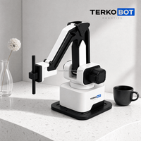 Kit de bras robotique silencieux DexArm pour bureau, robot pneumatique de préhension et de placement, robot éducatif STEM pour universités et espaces de fabrication