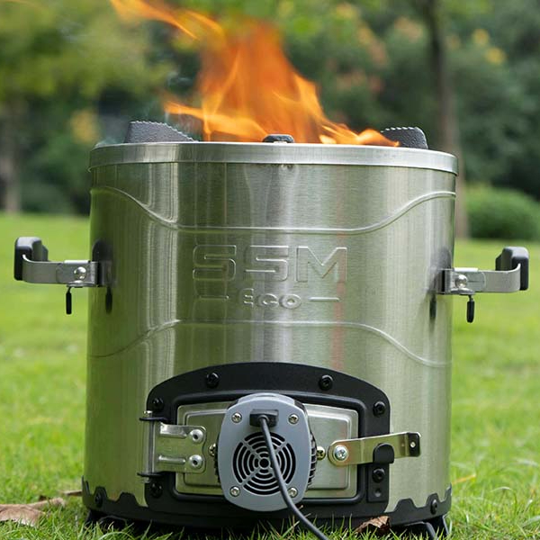 Biofuel Stove Modern Indoor Heating with Remote Control