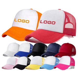 Bán Buôn Mùa Hè Thời Trang Dành Cho Người Lớn Polyester Trống Mũ Thể Thao Khuyến Mãi Giá Rẻ 5 Bảng Điều Chỉnh Bọt Trucker Hat Lưới Cap Biểu Tượng Tùy Chỉnh - Product Image 2