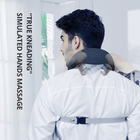 Appareil de massage intelligent en forme de U pour la douleur au cou Machine 5D pétrissage 4 têtes électrique Shiatsu masseur cervical pour les épaules et le cou