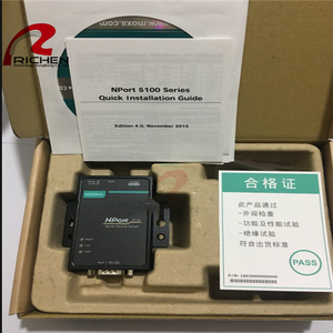 100% nuevo y Original MOXA conmutador <span class=keywords><strong>Ethernet</strong></span> no administrado NPort 5110A Servidor de puerto serie Industrial de 1 puerto en Stock - Product Image 3
