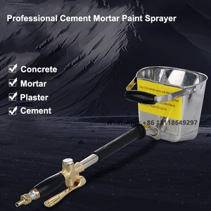Pneumatic Tool <strong>Air</strong> Stucco <strong>Wall</strong> Sprayer Plaster Hopper <strong>Painting</strong> <strong>Gun</strong> Automatic Portable Mini Cement Mortar Sand Blasting Spray <strong>Gun</strong> - Product Image 6