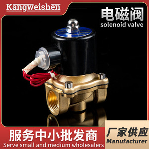 Brass Solenoid Valve 1 In Normally Closed AC220V Water Control Valve Electronic Pipeline Valve - Product Image 5
