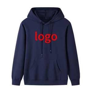 เสื้อฮู้ดผ้าคอตตอนสำหรับผู้ชายและทุกเพศเสื้อมีฮู้ดผ้า100% พิมพ์ลายแบบกำหนดเอง - Product Image 6