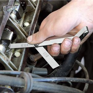 हॉट सेलिंग 16 पीसी 32 पीसी ब्लैट बेंट और सीधे मीट्रिक इंच फेलर गेज सेट - Product Image 5