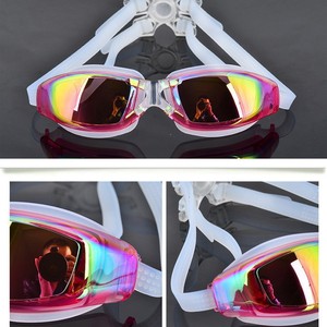 Yongbo Swimming Goggles Mc2800 <b>Large</b> <b>Frame</b> Electroplated Waterproof Adult Diving Goggles Premium Swim Gear - Product Image 3