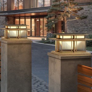 Lampe murale d'extérieur carrée à LED en aluminium, étanche, pour jardin, montage en surface, 110-240V, diffuseur en verre trempé - Product Image 3