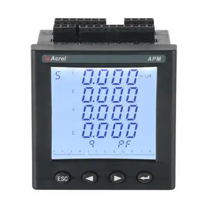 Acrel APM800 misuratore di potenza di rete pannello multifunzionale misuratore di energia di qualità trifase misuratore di energia