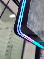 Layar Sentuh Datar Asli Komersial Murah LED Edge Light Full HD 1080P 10 Titik Kapasitif Multitouch 21.5 Inci