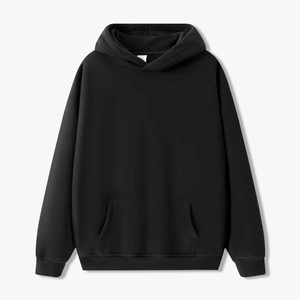 เสื้อฮู้ดแขนยาวผ้าฝ้าย100% สำหรับผู้ชายไซส์ใหญ่พิเศษ - Product Image 1