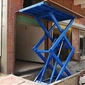 Meja Angkat Gunting Tugas Berat Stabilitas Tinggi 1000kg 2000kg <span class=keywords><strong>3000kg</strong></span> dengan Gunting Ganda untuk Penanganan Kargo - Product Image 4