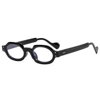 2025 classes femmes hommes bleu lumière bloquant lunettes petit polygone mode vert léopard Patchwork cadre lunettes pour décoratif