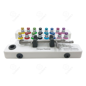 Dental Implant Torque Wrench <b>Screwdriver</b> Prosthetic Kit Dental Equpiments 16pcs - Product Image 4