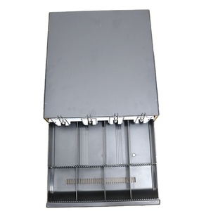 Contadores DE PAGO DE 4 4 billetes y monedas en blanco y negro con número de rejilla móvil y caja de monedas ajustada con cajón de efectivo - Product Image 5