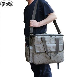 Free sample Large Capacity Portable Dog Pet Weekend Travel Carrier Tote Organizer Bag with Food Container and <b>Waterproof</b> <b>Mat</b> - Product Image 5