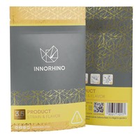 Bolsa de Mylar con Cierre Hermético de Plástico para Dulces y Juguetes, Personalizada, de Venta Caliente, para Almacenamiento de Dulces de Marca