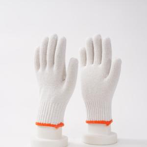 China, venta al por mayor, 30-60g/pares, guante de mano tejido de algodón blanco, guantes de trabajo de seguridad - Product Image 5
