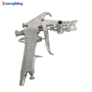 Pistolet de pulvérisation à gravité 400 ml avec buse de 1,5 mm, corps forgé argenté, finition anodisée, pour vernis de finition, avec accessoires - 001 - Product Image 5