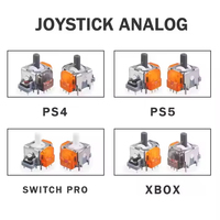 Joystick Ginfull TMR con Resistencia Magnética para Control de PS5, Efecto Hall 3D Analógico para Xbox One Series S X Elite y PS4