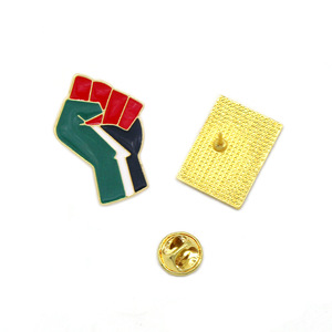 Pin con la Bandera de Palestina en Stock, Fabricación de Pins Personalizados de Esmalte Duro y Suave - Product Image 4