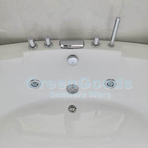 <span class=keywords><strong>Bañera</strong></span> de <span class=keywords><strong>hidromasaje</strong></span> <span class=keywords><strong>ovalada</strong></span> de acrílico blanco para adultos, <span class=keywords><strong>bañera</strong></span> de <span class=keywords><strong>hidromasaje</strong></span> independiente para dos personas - Product Image 6
