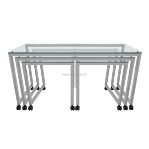 Thương mại thép không gỉ sân khấu Bảng tự chọn Bảng trên bánh xe - Product Image 1