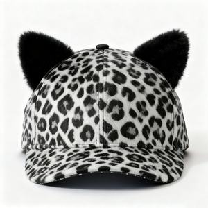 Gorras de Béisbol de 6 Paneles con Logotipo Personalizado, de Algodón, con Estampado de Leopardo, Impermeables, Deportivas, para Hombre y Mujer - Product Image 5