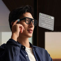 Lunettes AR intelligentes à prix coûtant Appareils portables avec caméra vidéo HD Affichage privé de l'écran mobile Jeu de projection Lunettes AI