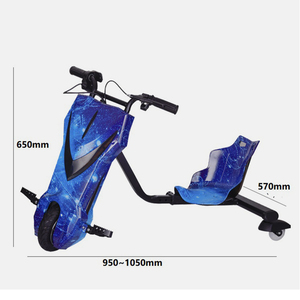 Kinder beliebte coole LED-Licht 3 Räder elektrische Drifting Trike D1Scooter Drift 36v - Product Image 2