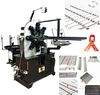 Machine CNC de formage de ressorts à haute productivité, type caméra multi-axes, de précision automatique, pour fils de diamètre 0,2-2,5 mm