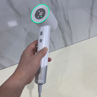 Sèche-cheveux ionique négatif à séchage rapide 110000 tr/min 1500W avec écran LCD intelligent et moteur sans balais