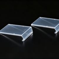 YUCHENG YC43 feuille de Polycarbonate Transparent (PC) plastique solide à fort impact taille personnalisée 0.5-12mm CNC coupe et pliage