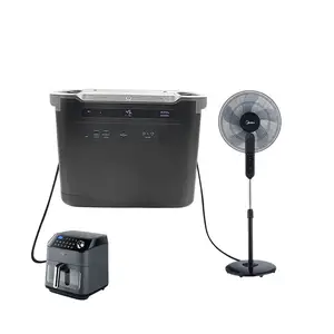 Centrale électrique portable 2500W 300w 500w 600w1000w 2000w 3000w 110 w 220v v Générateur solaire portable portable pour la maison en gros LiFePO4