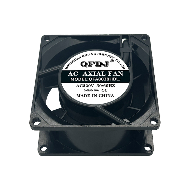 Factory High Speed High Pressure Low Noise 80*80*38mm Fan 380v 220v 110v AC8038HBL Cooling Fan