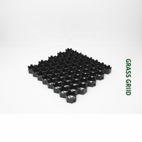 Grille perméable de 50 mm avec taille personnalisée 500*500, pavé en béton, zone de remplissage de gravier pour parking