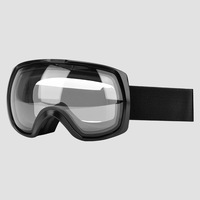 Lunettes de ski photochromiques anti-buée à double couche à changement de couleur, monture en TPU, tendance, pour le ski en plein air, l'alpinisme et la neige