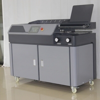 Machine de reliure de livres à colle thermofusible à fréquence variable intelligente de haute qualité CP-M6/A4