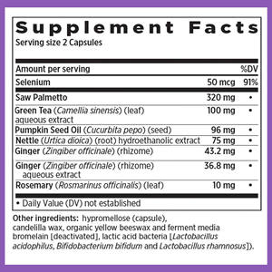 OEM Cápsulas de Mezcla de Palmetto Sierra de Próstata de Alta Calidad Flujo de Orina Normal Soporte de Día y <span class=keywords><strong>Noche</strong></span> <span class=keywords><strong>para</strong></span> Adultos No <span class=keywords><strong>para</strong></span> Niños - Product Image 2