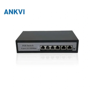 สวิตช์ POE 4+2 100Mbps รุ่นวิศวกรรม IEEE802.3AT AF 60W KU-9006N - Product Image 1