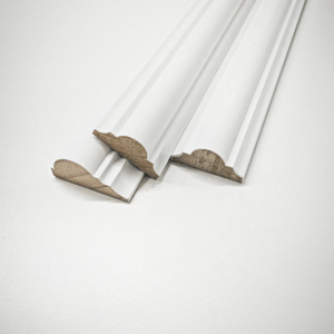 Aksesoris Lis Dinding Kayu Desain Modern Kustom untuk Penggunaan Interior Grosir - Product Image 2