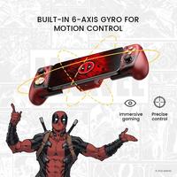 Manette de jeu mobile GameSir X3 Pro Deadpool Edition à effet Hall pour iPhone et Android avec refroidisseur intégré